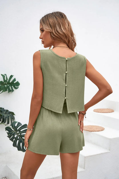 Casual Loose Short Pants Sets