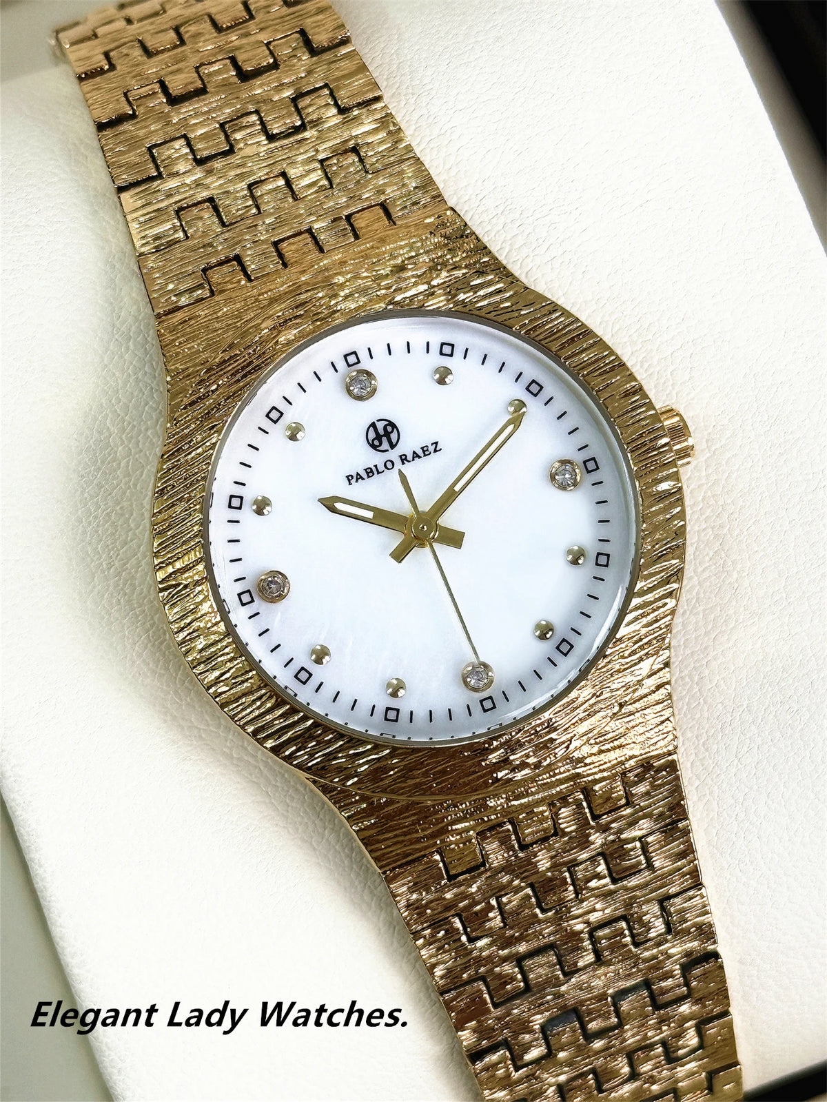 Gold Bracelet Light Luxury Waterproof Quartz Chain Watches