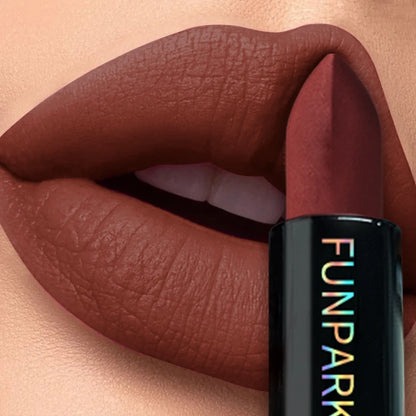 25-Color Matte Lipstick Waterproof Long Lasting  Velvet Finish Lip Tint
