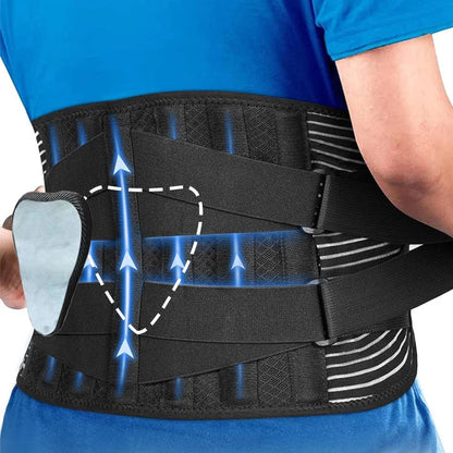 Double Pull Back Lumbar Support Belt