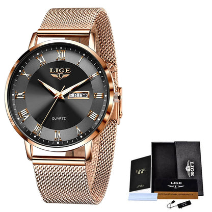 Luxury Creative Steel Bracelet Waterproof Watches