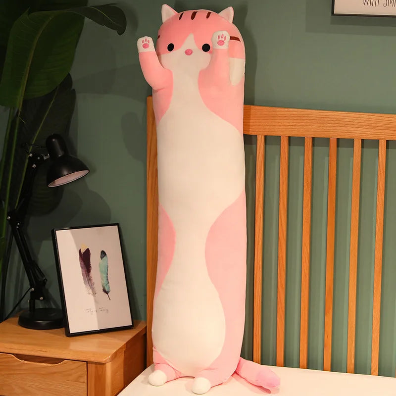 50/70/90/110/130cm Funny Joy Cute Soft Long Cat Plush Toys