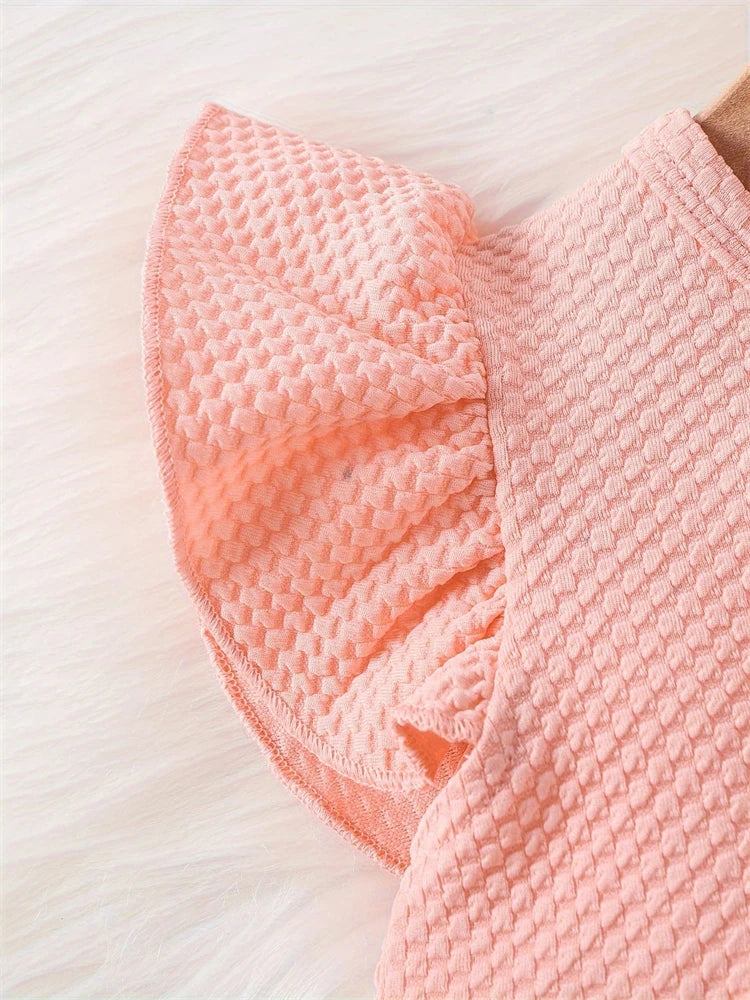 Newborn Baby Girls Flower Mesh Dress