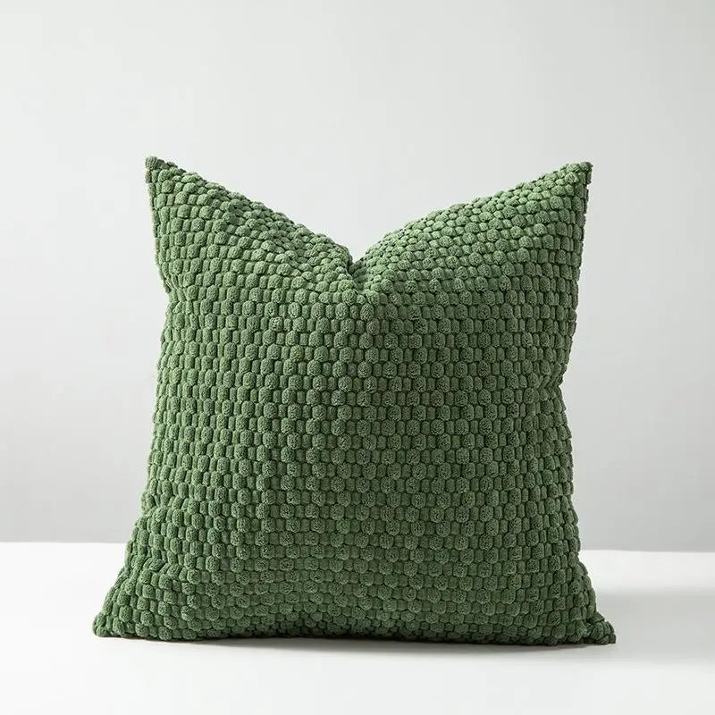Soft velvet double-sided design sofa cushion cover