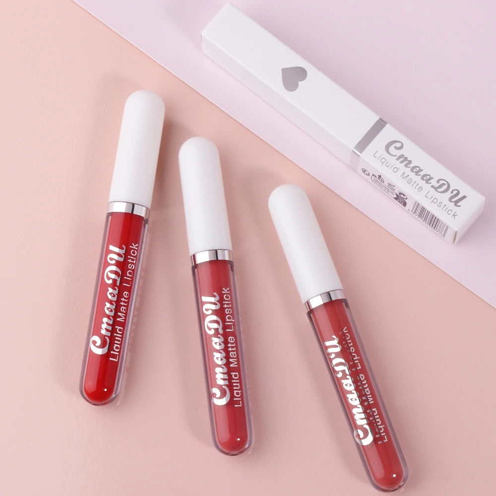 1 Pcs Matte Lip Gloss Liquid Lipstick Waterproof