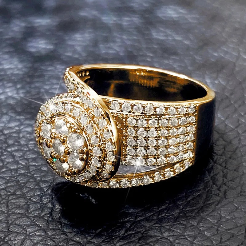 Gorgeous Sparkling Cubic Zirconia Rings