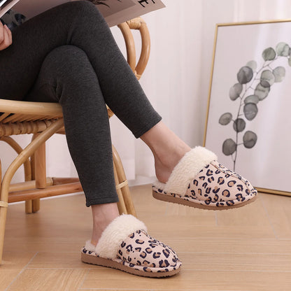 Crestar Winter Home Warm Comfortable Fur Slippers