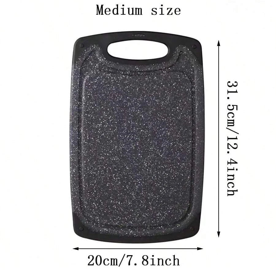 1/3PCS kitchen household imitation marble cutting board