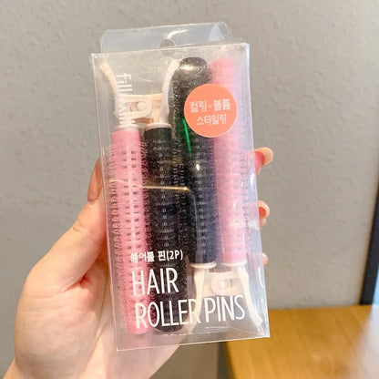 Bangs curling Irons Lazy Hair Rollers Fluffy Styling Clips