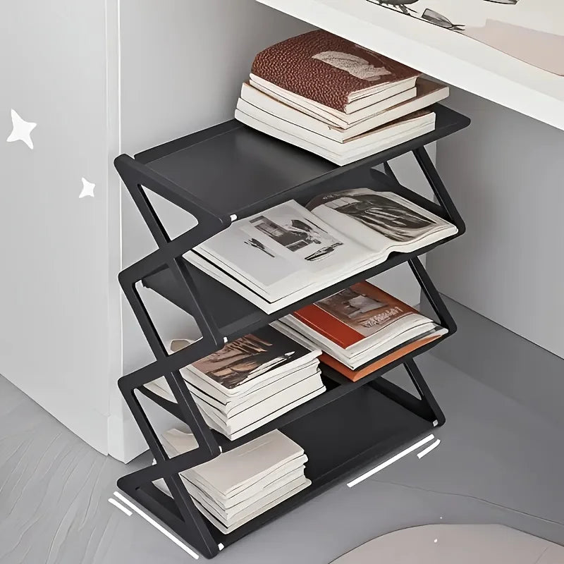 4Layer X-Type Multi Layered Space Saving Shoe Rack