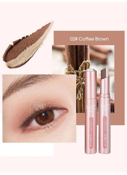 Gradient two-color eye shadow pen waterproof