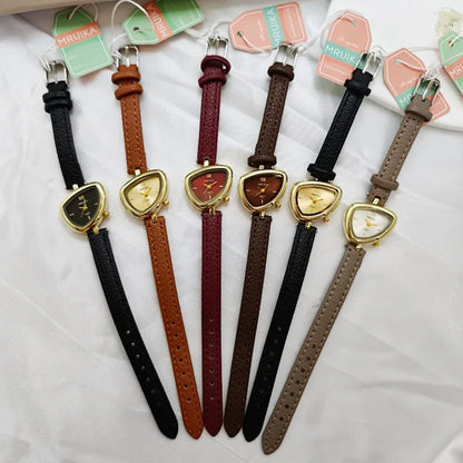 Irregular Triangle Luxury Quartz Watches