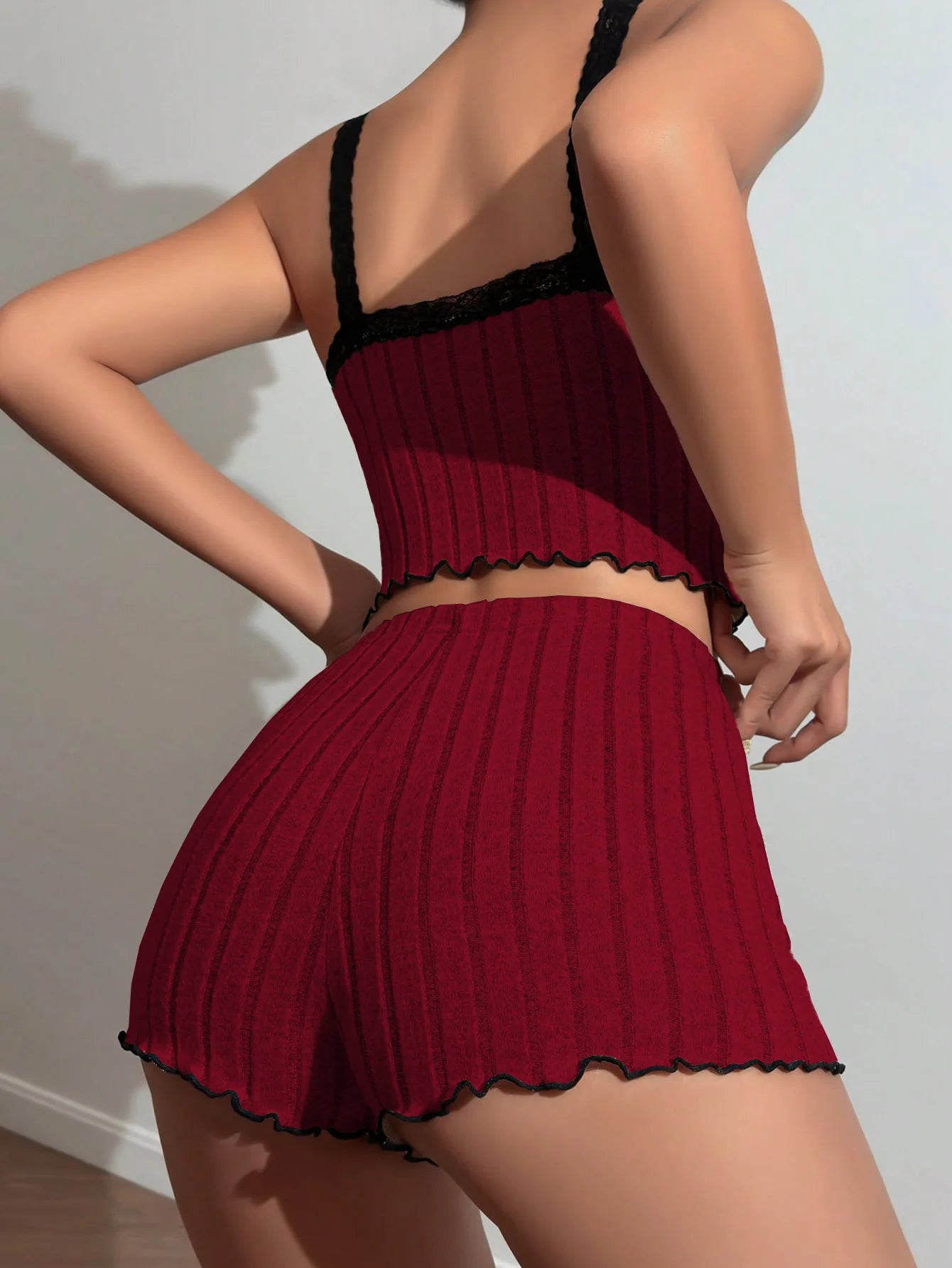 Shorts Sexy Milk Silk Pajama Set