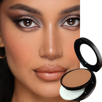Full Coverage Long Lasting Makeup Face Powder Foundation