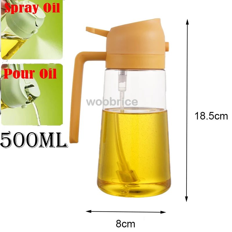 2in1 Spray Oil Dispenser Oil Sprayer