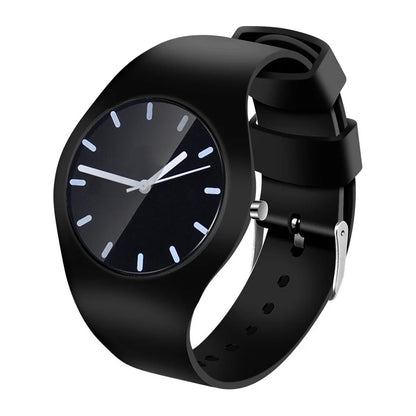 Silicone Strap Quartz Watch