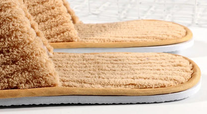 Non-slip Travel Hotel Indoor Guest High Quality Disposable Slippers