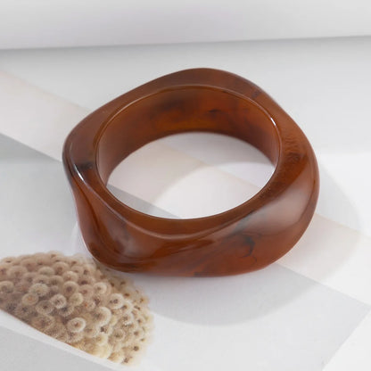 Big Geometric Hip Hop Wide Bracelets