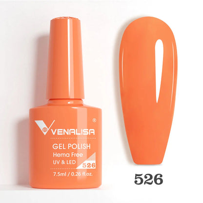 Full Coverage Beautiful Semi Permanent Soak Off UV LED Gel Nail Polish