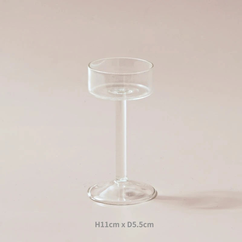 Glass Candle Holders Set Tealight Candle Holder