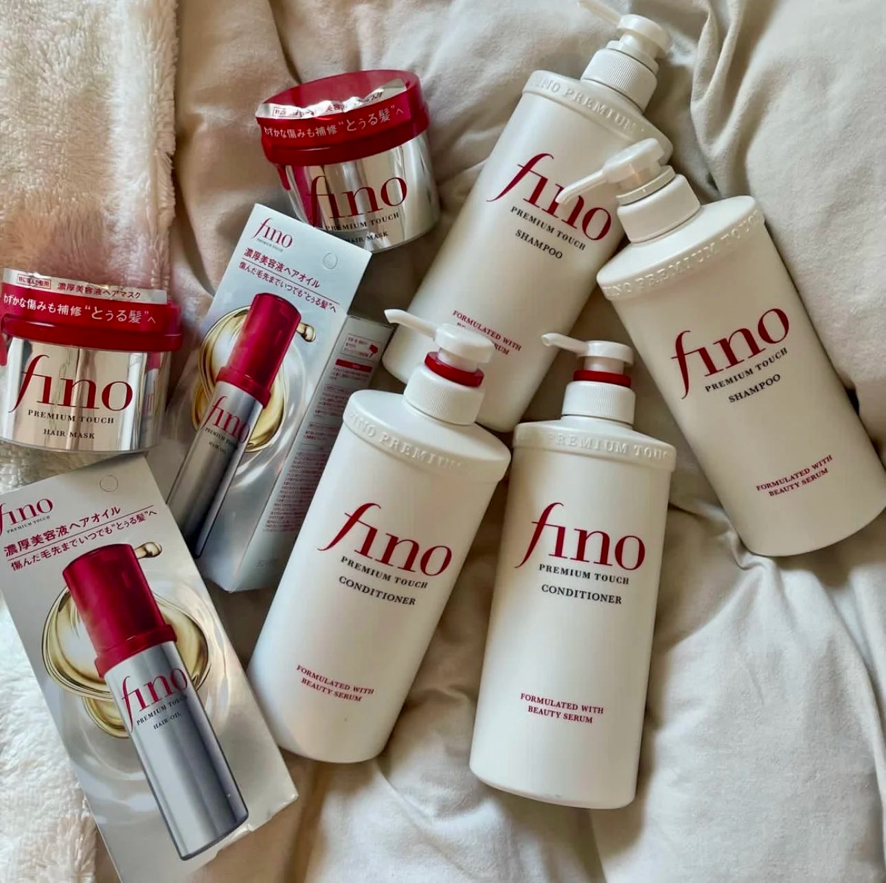 Premium Touch Series Hair Care Shampoo Conditioner Hair Mask Set