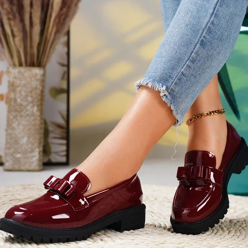Round Toe Solid Lolita Shoes