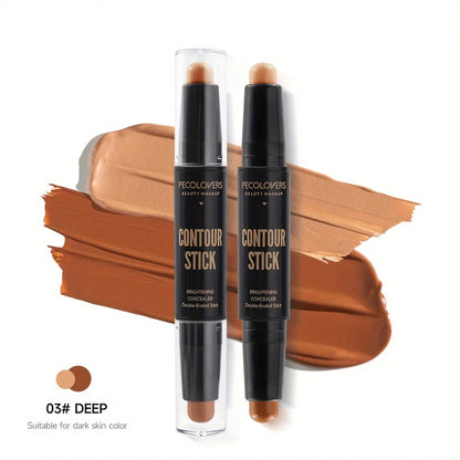 Double Head Highlight Waterproof Contouring Foundation