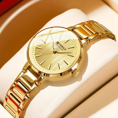 Luxury Stainless Steel Bracelet Waterproof Luminous Watches