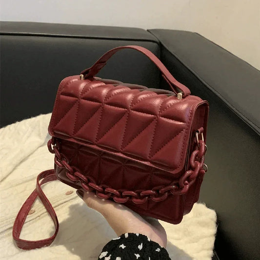 Mini Casual Quilted Crossbody Bag