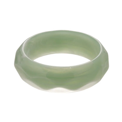 Vintage Acrylic Cuff Irregular Geometric Wide Bangles Bracelets