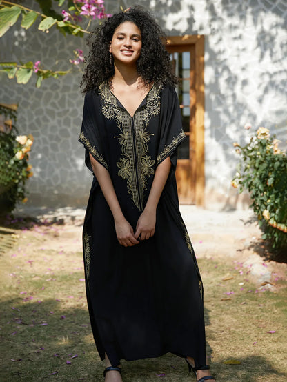 Swimsuit Cover Ups Short Sleeve Cover Up Kaftan Dresses