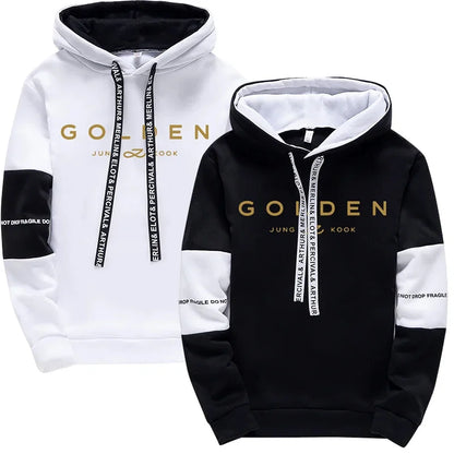 Jung Kook Print Hooded Sweatshirts Sweatpants Pullover