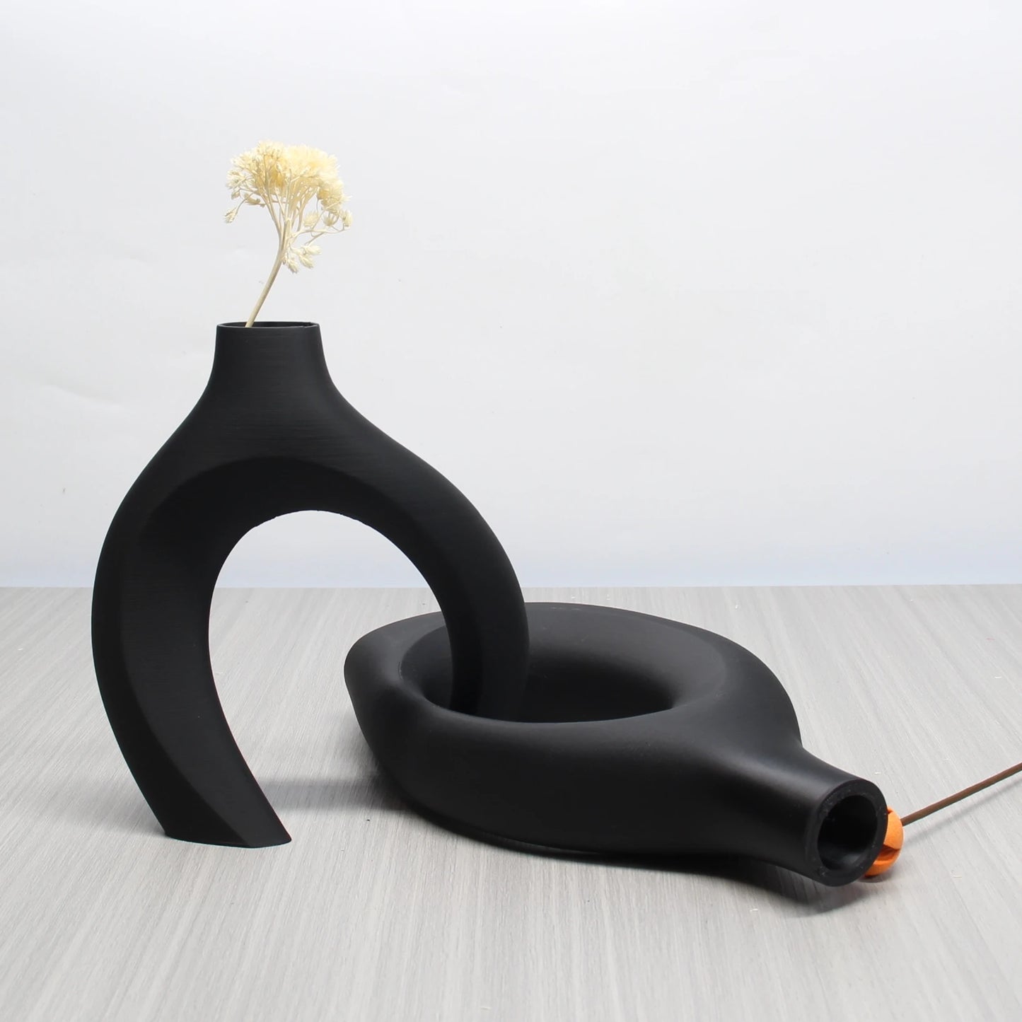 A Set of Bohemian Style Art Vases