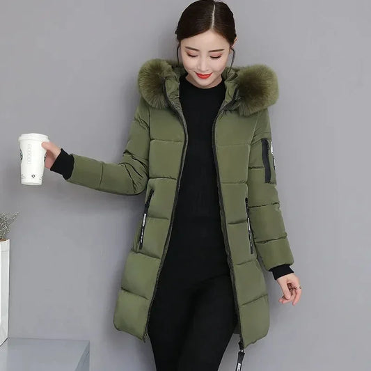 Chaqueta informal coreana de algodón, ajustada y versátil