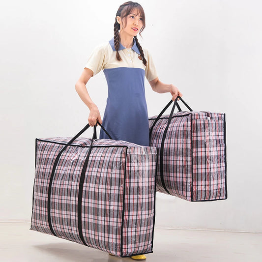 Extra large hand-held folding travel bag