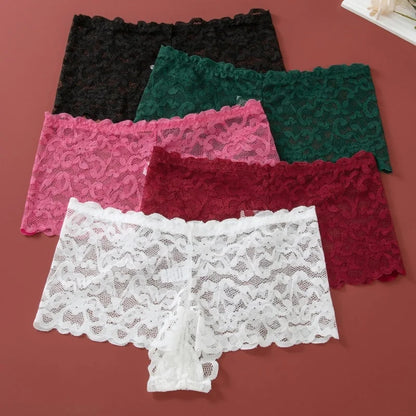 Lace Transparent Ultra-thin Bralette Lingerie Set