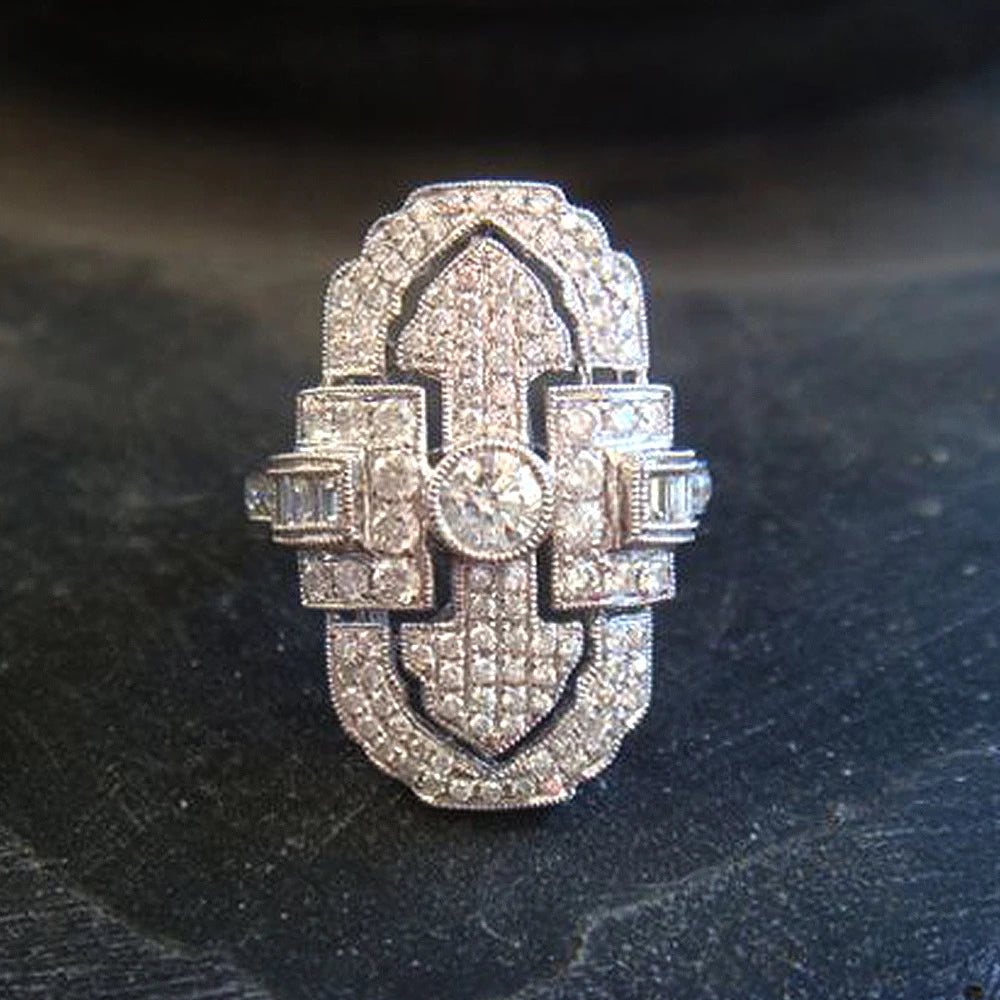 Rings Full Brilliant CZ Elegant Rings