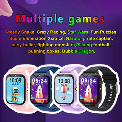New Camera Smart Watch For Kids Games HD Touch Screen