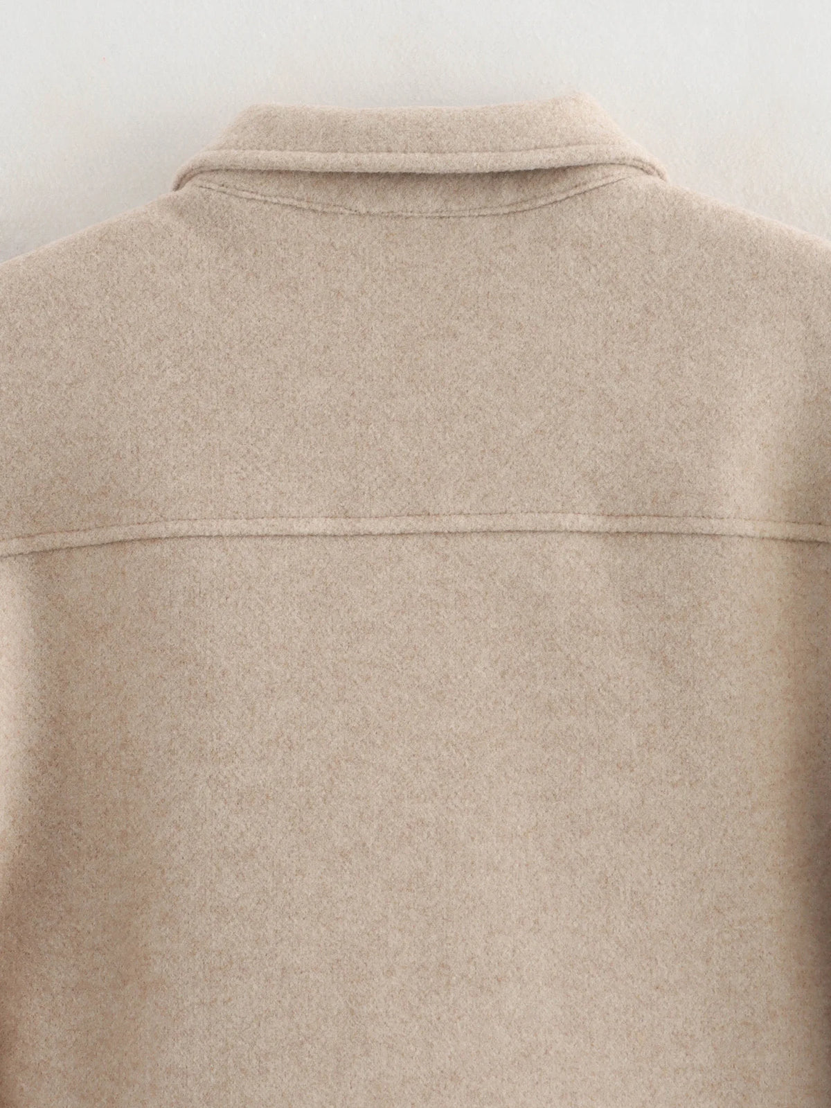 Zipper Winter Long Sleeve Pocket Outerwear Elegant Jacket Coat