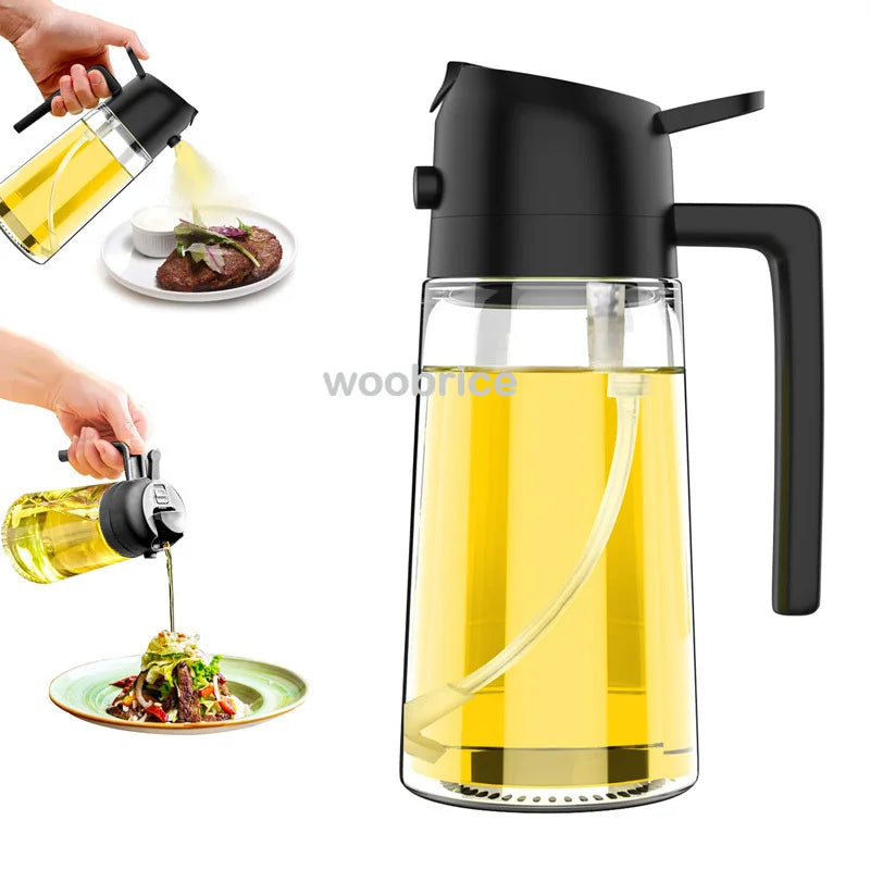 2in1 Spray Oil Dispenser Oil Sprayer