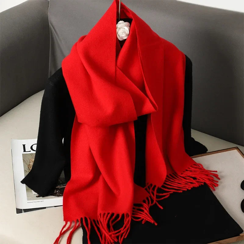 Scarf Warm Thicken Cashmere Shawl Scarves