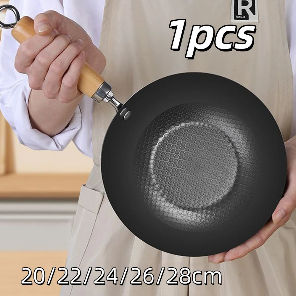 Multi-Functional Non-Stick Household Stir-Fry Cooking Pans