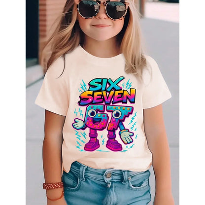 3D Printed Cute Short Sleeved Shirt