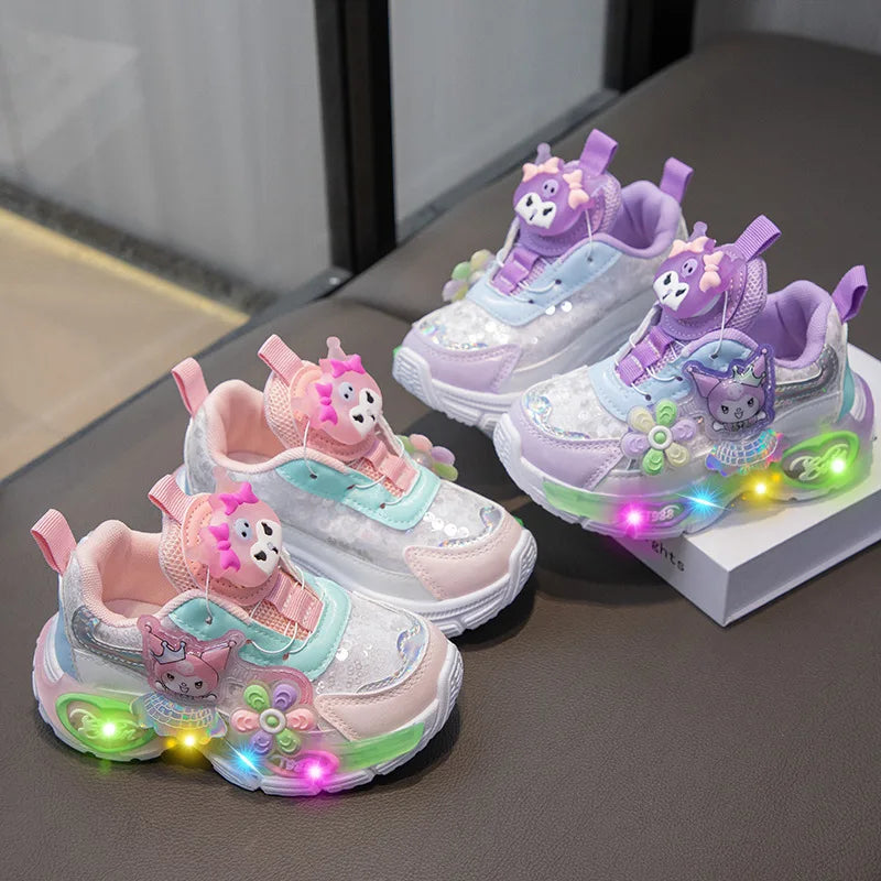 Children's Sports Illuminating School Shoes