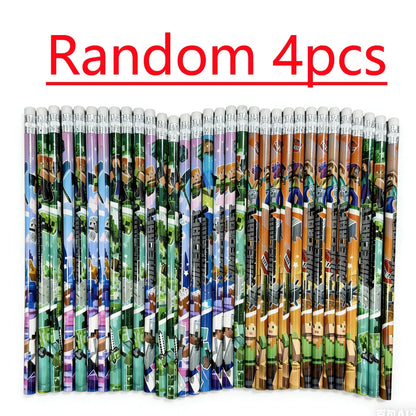 4pcs-12pcs Pencil no box High Appearance Level Minecrafted 2B Pencil
