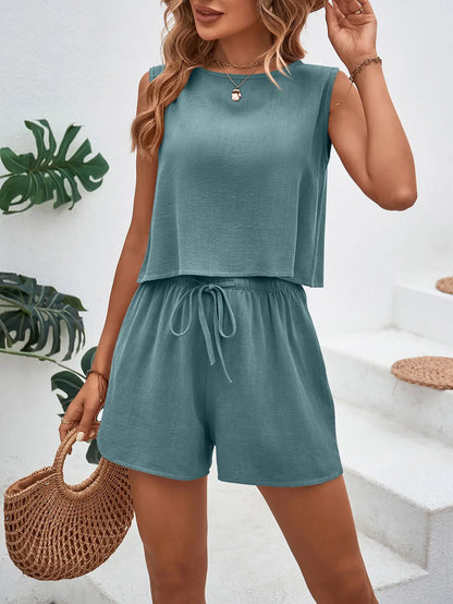 Casual Loose Short Pants Sets