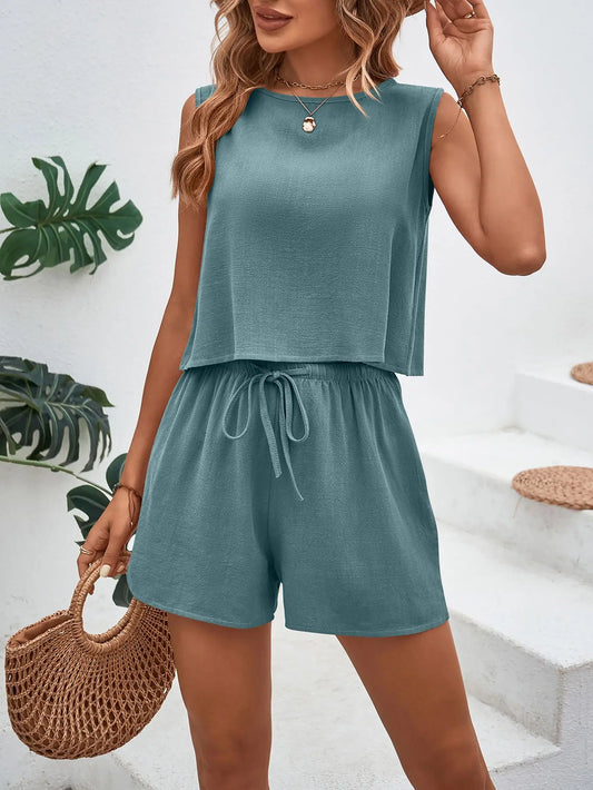 Casual Loose Short Pants Sets
