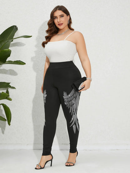 Plus Size Leggings Skinny Trousers