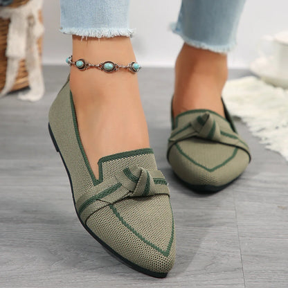 Loafers Ballet Flats Pointed Toe Barefoot Butterfly Shoes