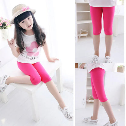 Cropped Candy Girls Leggings Skinny Pants